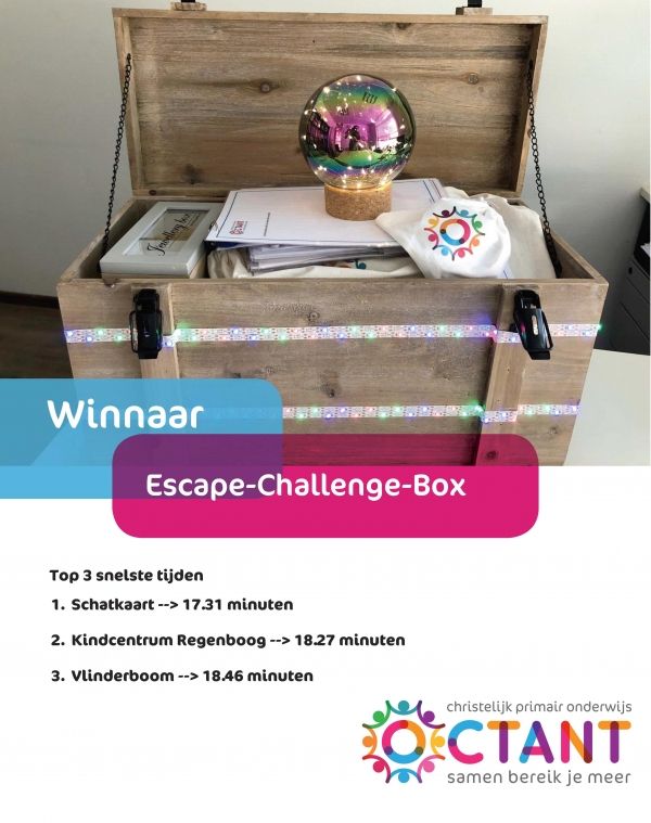 Winnaar Escape-Challenge-Box